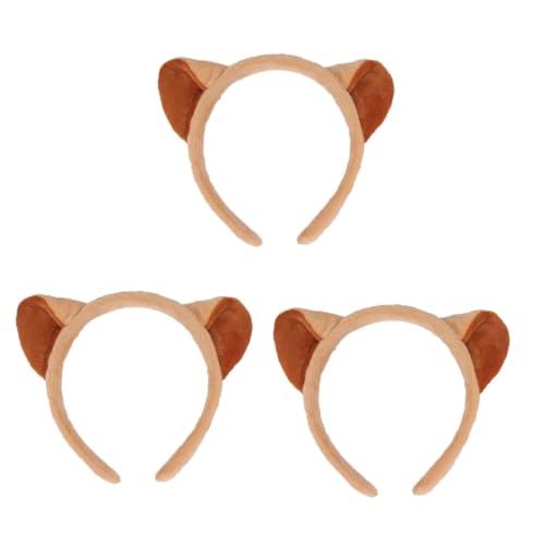 Beaupretty 3 Stk Stirnband Mit Katzenohren Entzückendes Haarband Katzenohren Haarband Katzenohr-stirnbänder Für Frauen Katzenohren Stirnband Für Kinder Kopfschmuck Fräulein Karikatur von Beaupretty