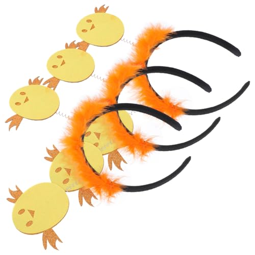 Beaupretty 3 Stück Niedliche Hühner Haarreifen für Partys Lustige Kopfbedeckung für Leichte Haaraccessoires für Hochzeiten und Veranstaltungen von Beaupretty