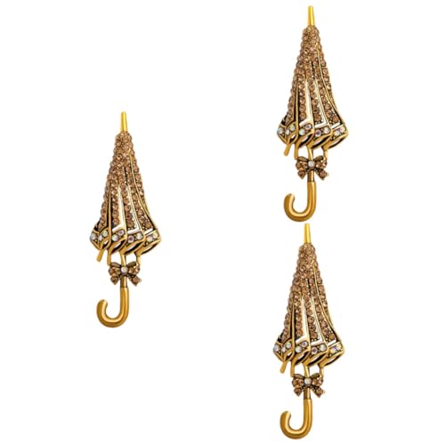 Beaupretty 3 Stück Regenschirm Brosche Anstecknadel für Damen Herren Glamouröse Metallbrosche mit Modisches Accessoire für Anzüge Kleider Hochwertige Dekoration für Kleidung Geschenkidee Beaupretty 3 Stück Regenschirm Brosche Anstecknadel für Damen Herren Glamouröse Metallbrosche mit Modisches Accessoire für Anzüge Kleider Hochwertige Dekoration für Kleidung Geschenkidee von Beaupretty