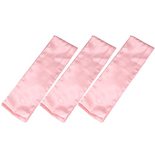Beaupretty 3 Stück Rutschfeste Haarbänder für Make Up und Gesichtsbehandlungen Satin Haarbänder für Damen Geeignet für Perücken und Haarschmuck für Gym Yoga und Make Up von Beaupretty