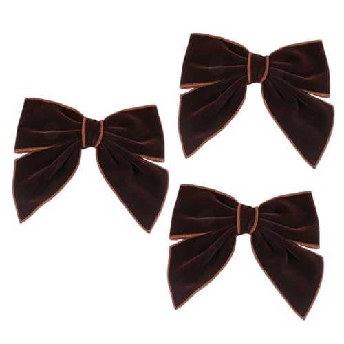 Beaupretty 3st Schleife Haarnadel Clips Für Haarschleifen Feenhaar Ostern Haarspangen Grosgrain-haarschleife Mädchen Haarschleifen Schleifen Im Haar Schmücken Fräulein Großer Bogen Samtstoff von Beaupretty