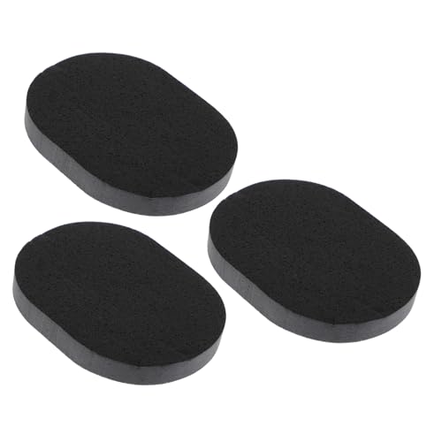 Beaupretty 3 Stück Teiliges Bamboo Gesichtsschwämme Dicke Wiederverwendbare Reinigungspads für Tiefenwirksame Porenreinigung Öl und Make Up Entfernung Geeignet für Frauen Männer und Reisen von Beaupretty