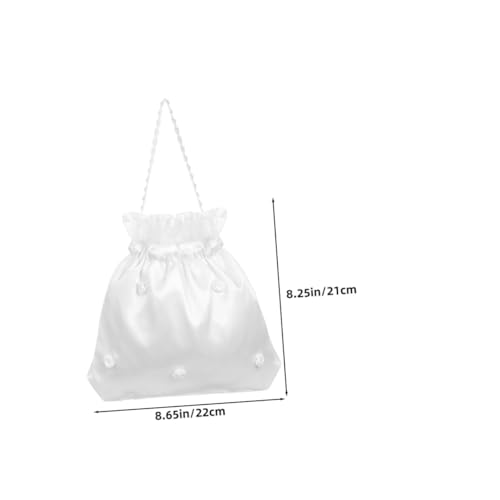 Beaupretty 3 Stück Teiliges Brauttaschen Satin mit Floralem Design Kleine Stilvolle Geldbeutel für Braut und Brautjungfern Stilvolle Hochzeitshandtaschen für Tanz und Partygeschenke von Beaupretty