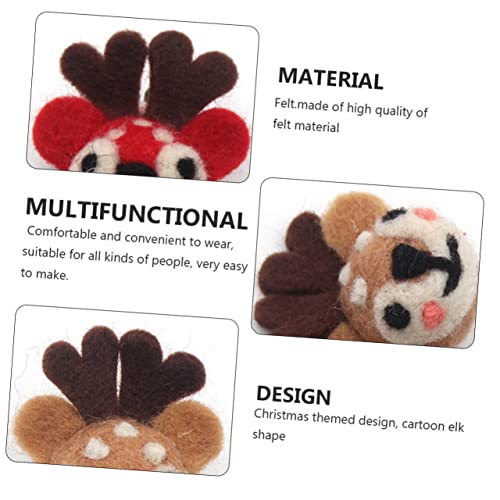 Beaupretty 3 Stück Teiliges Handgefertigte Filz Broschen mit Niedlichem Rentiergeweih Design Cartoon Anstecknadeln als Weihnachtskostümzubehör Vielseitig für Kleidung Hüte Zufällige Farbe Beaupretty 3 Stück Teiliges Handgefertigte Filz Broschen mit Niedlichem Rentiergeweih Design Cartoon Anstecknadeln als Weihnachtskostümzubehör Vielseitig für Kleidung Hüte Zufällige Farbe von Beaupretty