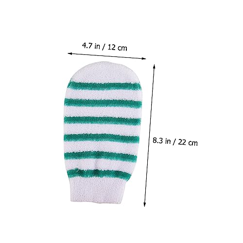 Beaupretty 3 Stück Teiliges Peeling Handschuh aus Strapazierfähigem für Damen und Herren Doppelseitige Duschhandschuhe zur Sanften Hautreinigung Exfolierend und Fördernd Zufällige Farbe von Beaupretty