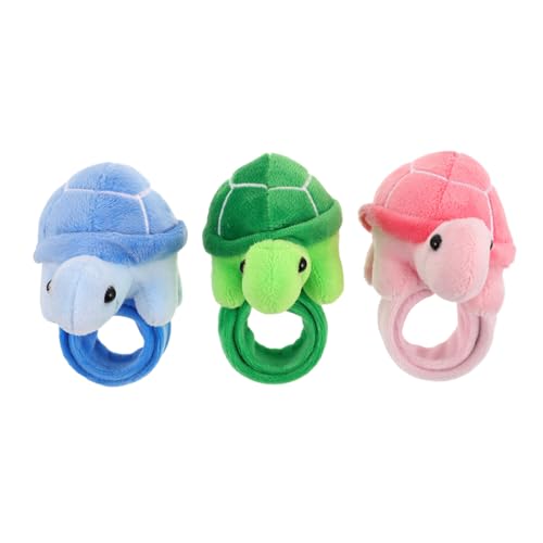 Beaupretty 3stücke Schnapparmbänder Für Junge Mädchen Mit Tiermotiven Spielzeug Für Kleine Mädchen Klatscharmbänder Aus Stoff Partygeschenke Für Junge Trostspielzeug Für Jungen Und von Beaupretty