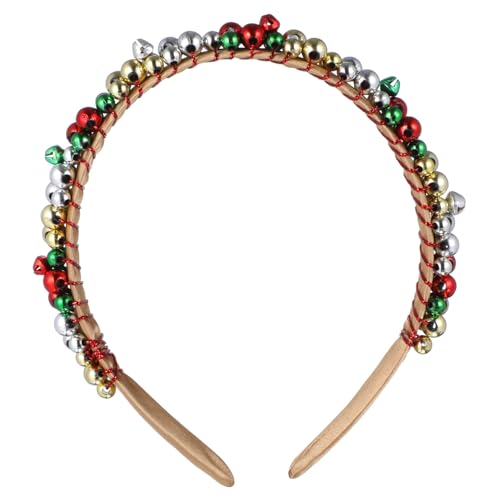 Beaupretty 3 Stück Teiliges Weihnachts Haarreif mit Langlebigen Bunten Glocken Modisches und Bequemes Haarband für Damen und Festliche Haarschmuck Deko für Party und Alltag von Beaupretty