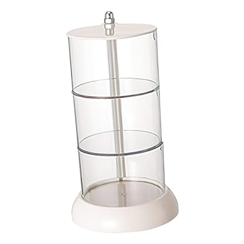 Beaupretty 3-schicht Make-up Puff Lagerung Organizer Drehbare Make-up Schwamm Box Veranstalter Ihre von Beaupretty