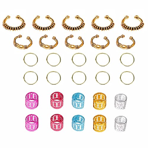 Beaupretty 30st Diy Kleine Geflochtene Haars Pange Haarspangen Aus Metall Für Damen Modeschmuck Für Damen Haare Aus Metall Ringe Für Haarschmuck Frauen Klingeln Fräulein Perlen Feder von Beaupretty