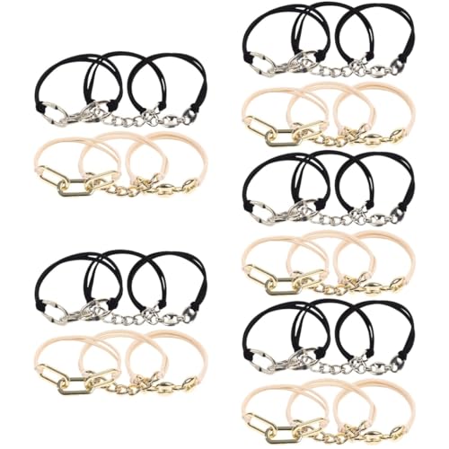 Beaupretty 30 Stk Metallkette Gummiband Oprahs Favorit Haarpflegezubehör Opras Lieblingssachen Oprahs Lieblingssachen Haarschmuck Für Frauen Bulk-haargummis Die Kette Elastizität Fräulein von Beaupretty