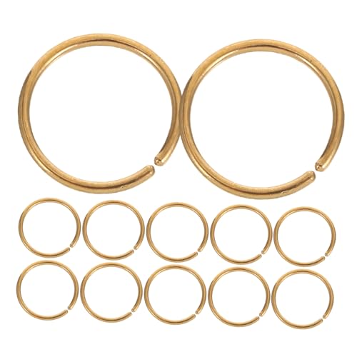 Beaupretty 30 Stück Teiliges Nahtlose Nasenringe aus Rostfreiem Edelstahl Hautfreundliche Rostbeständige Piercing hoops für Damen und Herren Minimalistisches Design für Täglichen Gebrauch von Beaupretty