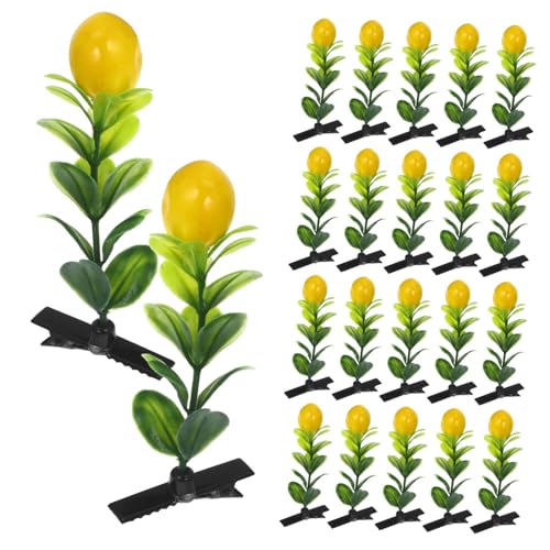 Beaupretty 30stücke Teiliges Haarclips Lustige Zitronen-haarspangen Für Mädchen Für Partys Und Kreative Looks Geeignet Für Haartypen von Beaupretty