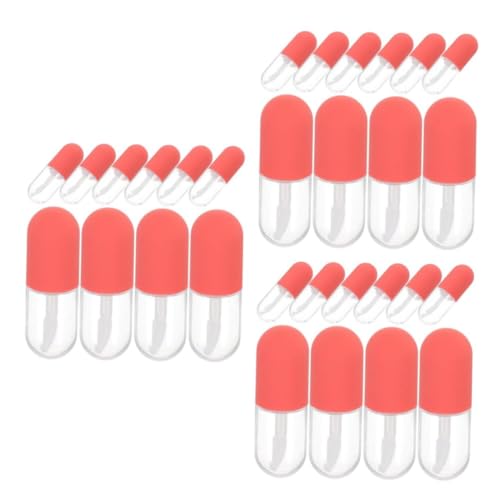 Beaupretty 30stücke Leere Lip Gloss Röhrchen Nachfüllbare Lip Balm Flaschen Für Kosmetik Handliche Behälter Für Lippenpflege Für Frauen Und Mädchen von Beaupretty
