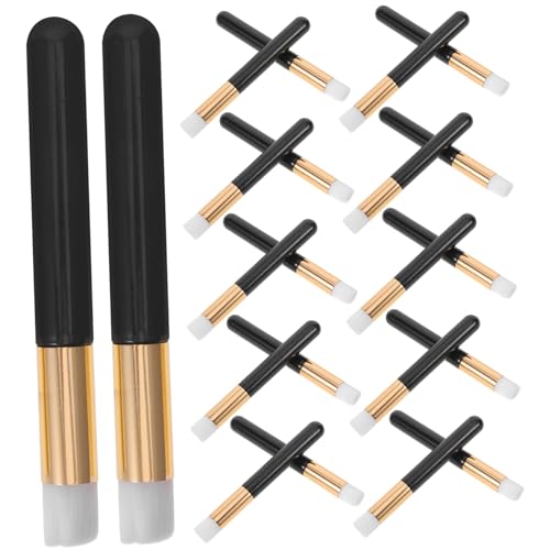 Beaupretty 30stücke Mini-make-up-applikator Lippenstift-concealer Reinigungsbürsten Für Wimpernverlängerungen Nasenporenbürste Kleine Make-up-pinsel Für Frauen Und Mädchen von Beaupretty