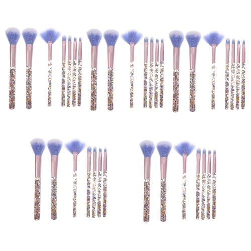 Beaupretty 35 Stk Make-up-pinsel-set Damenanzüge Nippelklemmen Foundation-pinsel Fächer-make-up-pinsel Make-up-pinsel Für Frauen Make-up-tool Flüssig Fräulein Wasser Konturpinsel von Beaupretty