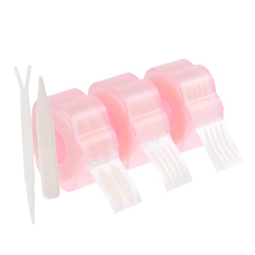 Beaupretty 3rollen Doppelter Augenlid-aufkleber Unsichtbare Mesh-lace-klebebänder Natürliche Doppel-augenlid-pasten Für Make-up von Beaupretty