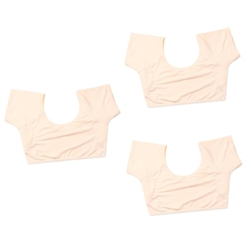 Beaupretty 3St Schweißpads unter den Achseln Achselschweißpolsterschild BH Tank Dessous für Damen Damenblusen Unterarm-Schweißweste schweißabsorbierende Schutzweste Sommer von Beaupretty