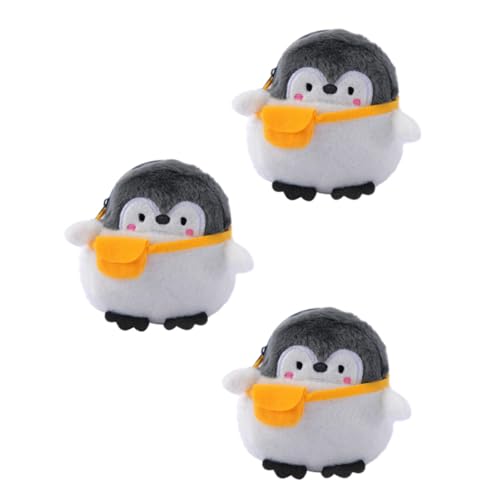 Beaupretty 3stücke Pinguin-Motiv Geldbörse Niedliche Münzaufbewahrungstaschen Für Einkäufe Reisen Und Mehr Weiß Langlebig Und Mühelos Im Alltag von Beaupretty