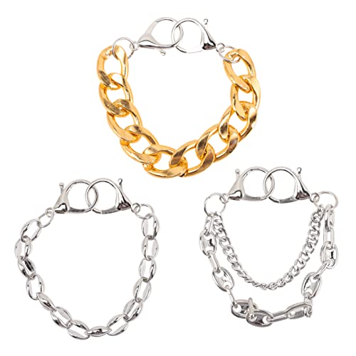 Beaupretty 3Stücke Teiliges Punk Schuhketten Dekorative Schnürsenkel Charms für Sneakers und Stiefel Installieren und Personalisierbar für Modebewusste Mädchen Beaupretty 3Stücke Teiliges Punk Schuhketten Dekorative Schnürsenkel Charms für Sneakers und Stiefel Installieren und Personalisierbar für Modebewusste Mädchen von Beaupretty