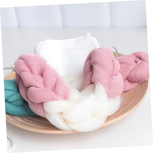 Beaupretty 3stücke Langer Badestreifen Bade-duschhandtuch Körperpeeling-werkzeug Peeling-handtuch Mit Langem Riemen Für Bad Und Dusche Abwaschbar Und Wiederverwendbar von Beaupretty