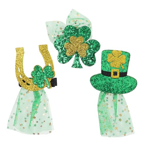 Beaupretty 3stücke St Patrick's Day Haarschmuck Wetterfeste Haarclips Mit Glitzer-kleeblatt Hut Und Dekoration Für Irische Festlichkeiten Und Partys Beaupretty 3stücke St Patrick's Day Haarschmuck Wetterfeste Haarclips Mit Glitzer-kleeblatt Hut Und Dekoration Für Irische Festlichkeiten Und Partys von Beaupretty