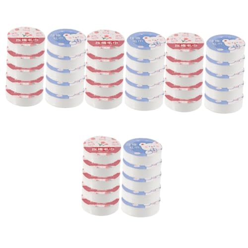 Beaupretty 4 Sätze Komprimiertes Handtuch Tragbares Stativ Hortensien Münzhandtücher Komprimierte Badetücher Künstliche Dekoration Solar Toilettenpapier Tabletten 10 Stück * 4 von Beaupretty
