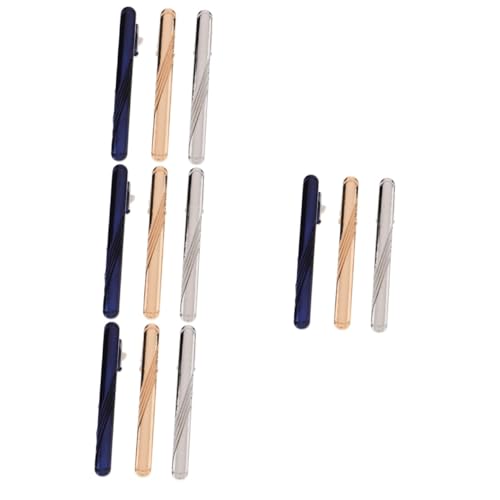 Beaupretty 4 Sätze Krawattenklammer-set Geschäft Hochzeit Clips Herren-krawatten-accessoires Clip Über Männer Krawatte Krawattenverschluss Krawattenklammern Kupfer 3 Stück * 4 von Beaupretty