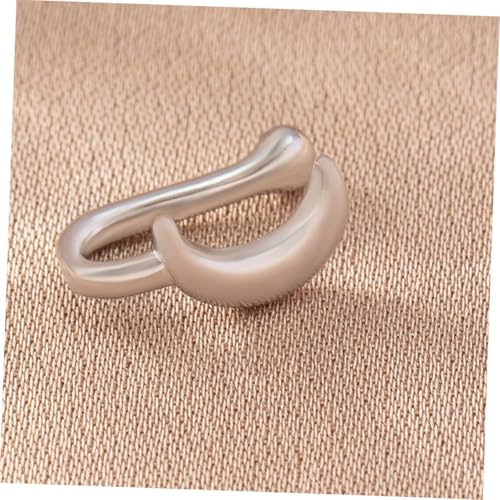 Beaupretty 4 Stck Non Piercing Nasenringe aus Legiertem Material Mondförmige und Herzförmige Designs Schmerzfreie Nasenklammern für Damen Modischer Schmuck für Alltag Party und von Beaupretty