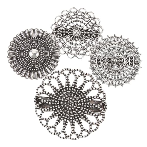 Beaupretty 4 Stck. Vintage Blumenbrosche Pin für Damen Dekorative Kleidung Hochwertige Broschen für Schals Hüte Kleider für Alltag Besondere Anlässe von Beaupretty