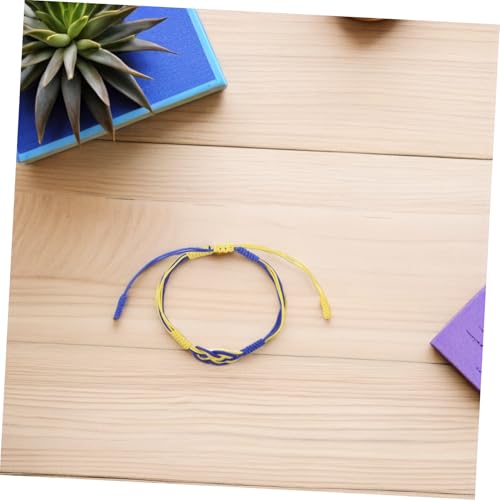Beaupretty 4stücke Buntes Geflochtenes Armband Handgefertigtes Ukrainisches Armband Geflochtenes Handgeflochtenes Ukrainisches Schmuck Für Frauen Und Männer von Beaupretty