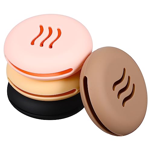 Beaupretty Silikon Runde Puff Aufbewahrungstasche Make-up Schwämme Fall Reise-freundliche Beauty Organizer von Beaupretty