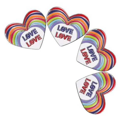 Beaupretty 4 Stück Revers Rückenkrawatten Taschen Taschendekorationen Accessoires Jacken Partyabzeichen Liebeshüte Pin Frauen Bisexuelle Ally Brosche Emaille Anstecknadeln Pride Beaupretty 4 Stück Revers Rückenkrawatten Taschen Taschendekorationen Accessoires Jacken Partyabzeichen Liebeshüte Pin Frauen Bisexuelle Ally Brosche Emaille Anstecknadeln Pride von Beaupretty