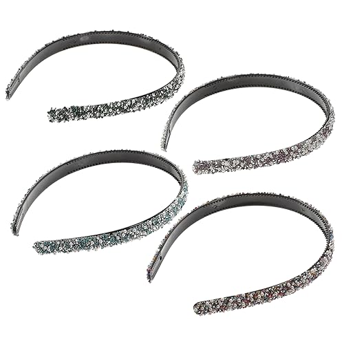 Beaupretty 4 Stücke Braut Stirnband Strass Haarband Für Frauen Mädchen Braut Party von Beaupretty