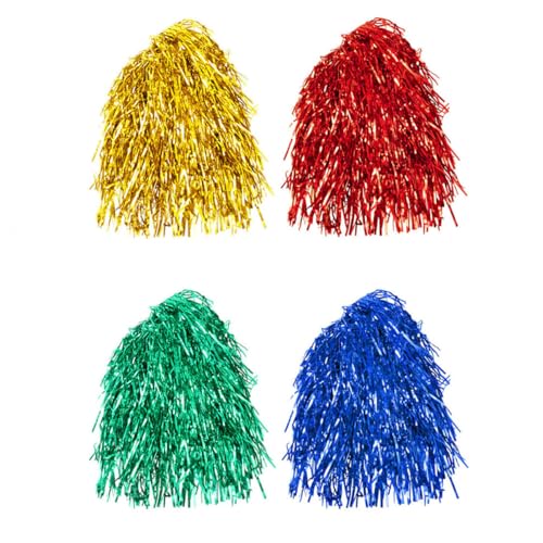 Beaupretty 4 Stück Teiliges Bunte Hitzebeständige Cosplay Perücken Gebürstet Realistische Haarlinie für Festivals Themenpartys Weihnachten Langlebige Faschingsperücke von Beaupretty