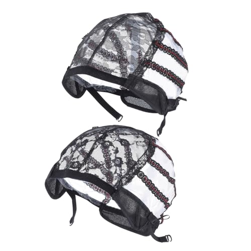 Beaupretty 4 Stück Teiliges Elastisches Haarnetz für Perücken Atmungsaktive Dehnbare Netzhaube Geeignet für Damen und Herren Langlebiges Material Passt für Langes und Kurzes Haar von Beaupretty