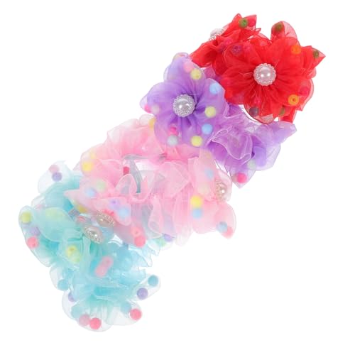 Beaupretty 4 Stück Teiliges Haarnetz Dutt Netz für Damen Elastisches Haarnetz mit Bunten Farben für Ballett Pflegeberufe Hotel und Cosplay Praktischer Haarschmuck zum Sicheren Fixieren von von Beaupretty