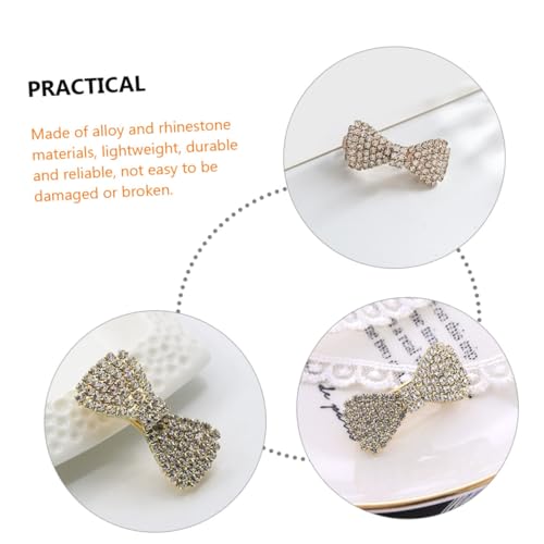 Beaupretty 4 Stück Teiliges Haarschmuck mit Strasssteinen Eleganter Haarspange Leichter und Clip Geeignet für Hochzeit Geburtstag Festliche Anlässe Damen und Mädchen von Beaupretty