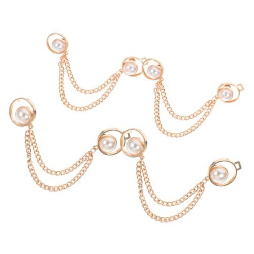 Beaupretty 4 Stück Teiliges Hosenbund Tightener Verstellbare Metallknöpfe für Jeans Nahtlose Anpassung Geeignet für Hosenarten und Anlässe von Beaupretty