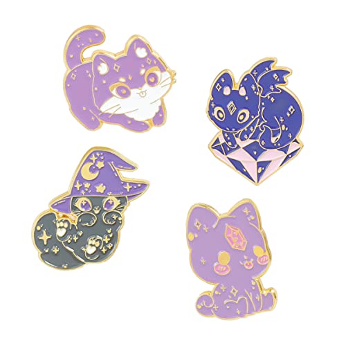 Beaupretty 4 Stück Teiliges Katzen Broschen Cartoon Tier Anstecker Metall für Kleidung Taschen Hüte Kreatives Design für Erwachsene Beaupretty 4 Stück Teiliges Katzen Broschen Cartoon Tier Anstecker Metall für Kleidung Taschen Hüte Kreatives Design für Erwachsene von Beaupretty