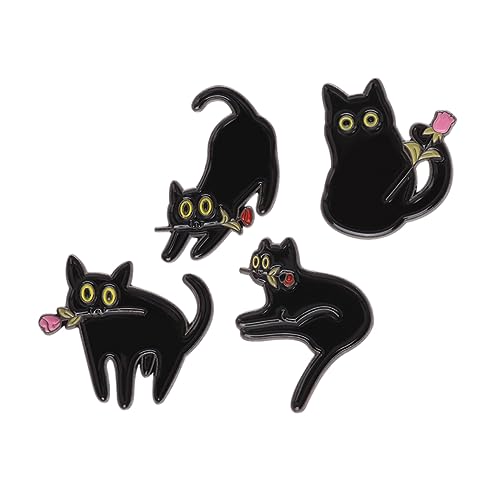 Beaupretty 4 Stück Teiliges Katzenbroschen Metall Anstecknadel für Kleidung Rucksack und Schals Kreatives und Einzigartiges Design für Katzenliebhaber Beaupretty 4 Stück Teiliges Katzenbroschen Metall Anstecknadel für Kleidung Rucksack und Schals Kreatives und Einzigartiges Design für Katzenliebhaber von Beaupretty