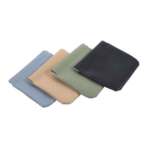 Beaupretty 4 Stück Teiliges Kleine Kosmetiktaschen mit Elastischem Verschluss Multifunktionale Reise Make Up Taschen für Damen in Vier Farben als Lippenstift Organizer und Zubehörbeutel für von Beaupretty