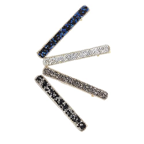 Beaupretty 4 Stück Teiliges Wasser Haarklammern Bobby Pins Haarspangen in Weiß Blau Schwarz für Damen und Mädchen Stilvoller Haarschmuck von Beaupretty