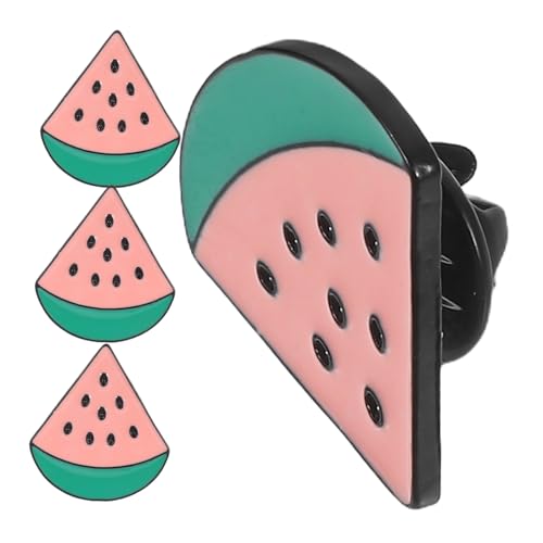Beaupretty 4 Stück Teiliges Wassermelonen Broschen Robustem Anstecknadeln für Damen Vielseitig Einsetzbar als Schmuck für Kleidung Taschen und Sommerpartys von Beaupretty