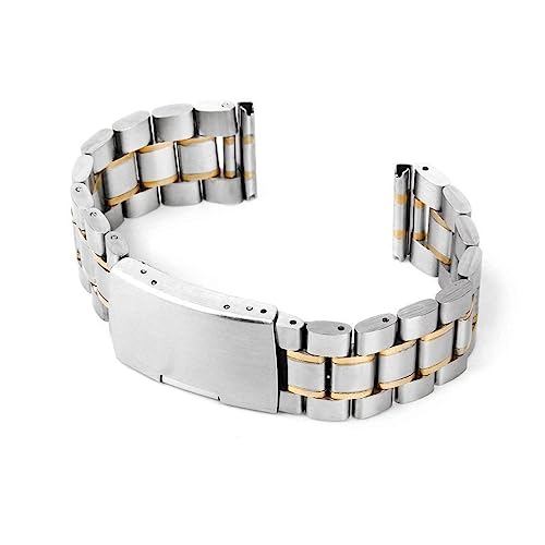 Beaupretty 4 Stück Uhrenarmband mit Geradem Ende Silber Uhren Federstifte Langlebig und Einfach zu Montieren für Austausch Beschädigter Armbänder von Beaupretty