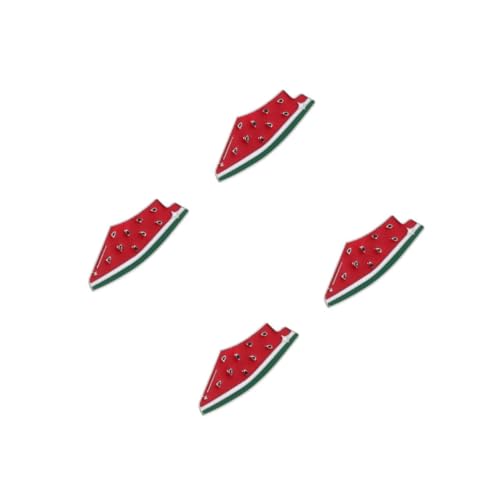 Beaupretty 4 Stück Wassermelonen Emaille Anstecknadel Niedliche Fruchtbrosche für Sommeroutfits Perfektes Zubehör für Taschen Kleidung Hüte Leicht Kompakt für Täglichen Gebrauch Einzigartiges von Beaupretty