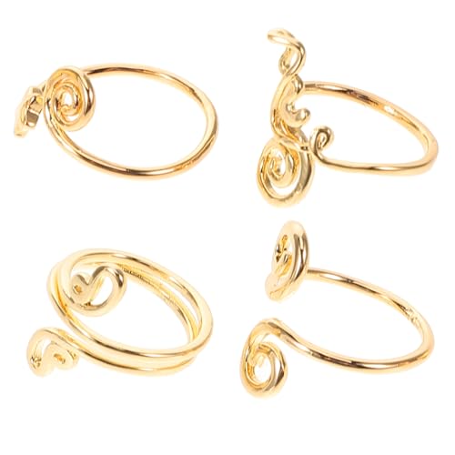 Beaupretty 4stücke Teiliges Set Verstellbarer Zehenringe Für Frauen Mit Zirkonia Fußschmuck Für Sommer Und Strand Offene Zehenringe von Beaupretty