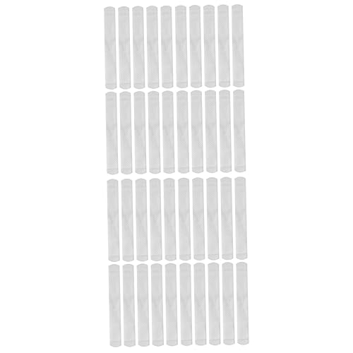Beaupretty 40 Stk Hut-schweiß-aufkleber Kragen Absorbierende Schweißpads Mütze Schweißfutter Nackenband Unterarm-schweißpolster Hutgrößenreduzierer Selbstklebendes Hutfutter Vlies von Beaupretty