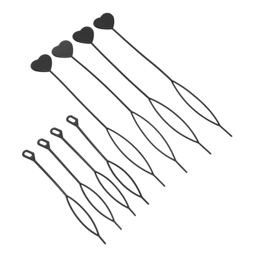 Beaupretty 40 Stück Teiliges Herzförmiges Haarstyling Automatisches Haar dreh Duttwerkzeug für Damen Leichtes Tragbares Zubehör für Schnelles Flechten und Stilvolle Frisuren Zuhause und von Beaupretty