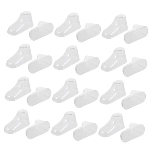 Beaupretty 40 Stück Teiliges Schuhe Display Ständer aus Klarem PVC Robuste Babysocken und Schuhe Halter für Lauflernschuhe Mädchen und Jungen Langlebig und Umweltfreundlich von Beaupretty