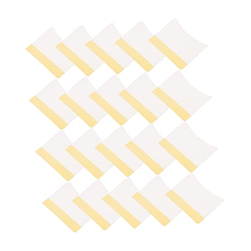 Beaupretty 400 Stück Wimpern Entferner Pads aus Baumwolle Praktische Grafting Tools Weiche Eyelash Removal Gaskets Hygienische Abschminkpads für Beauty Salon und Private Anwendung von Beaupretty